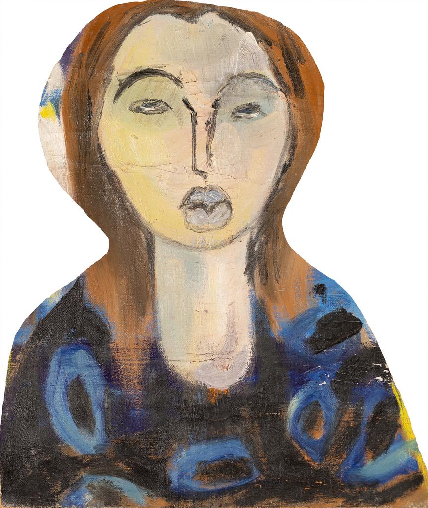 Женя "Дверь" Коновалова "Девушка с цветами"