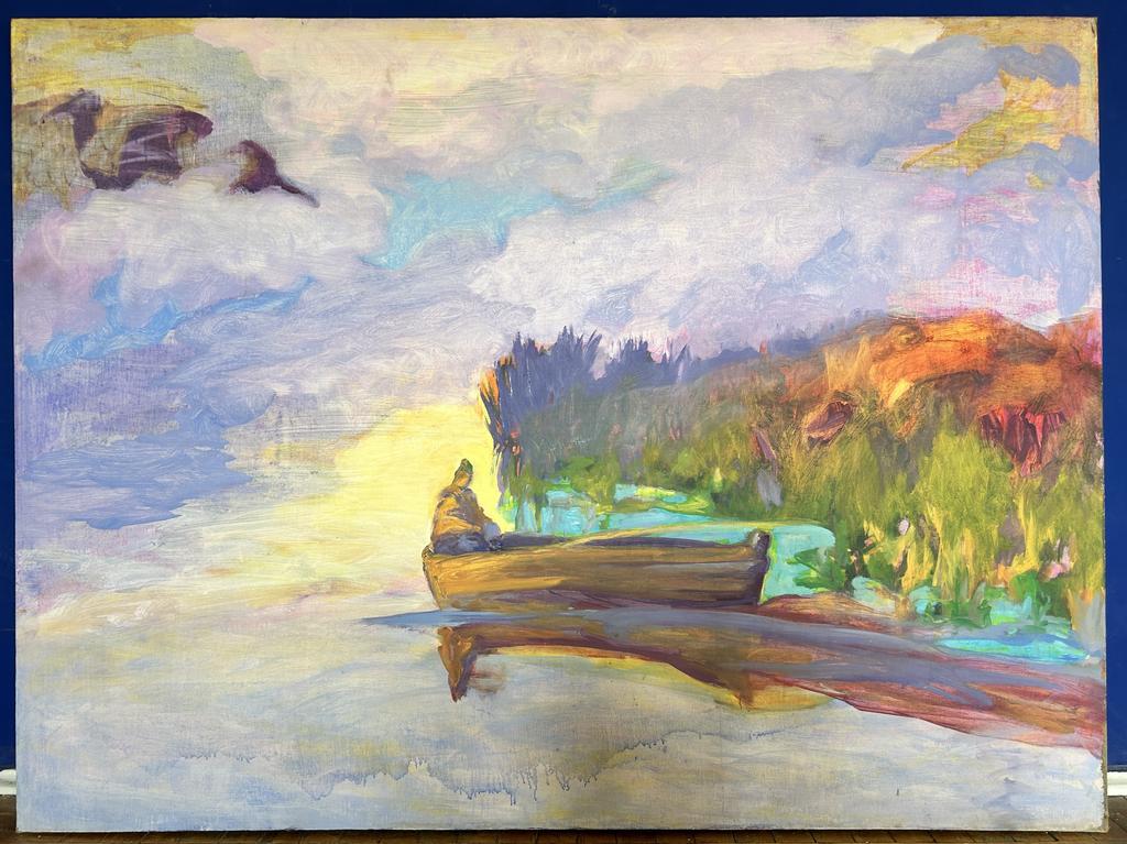 Николай Владимирович Полисский "Туман после восхода солнца"