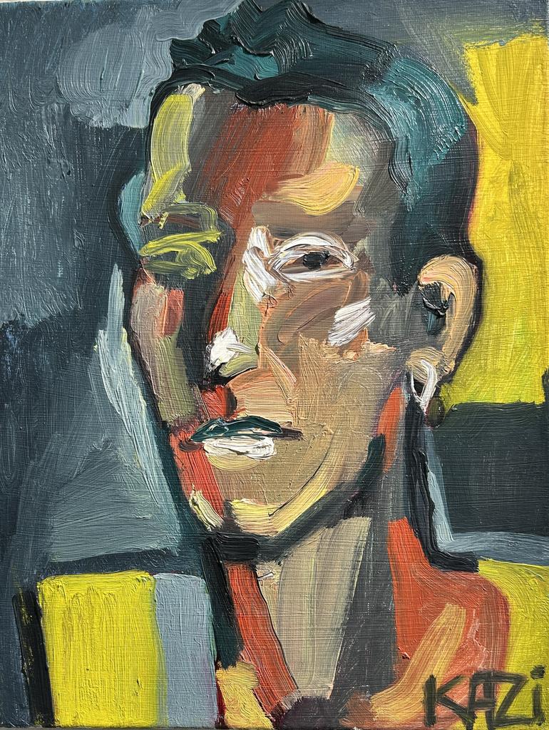 София "KAZI" Дмитриева "Портрет желтый"