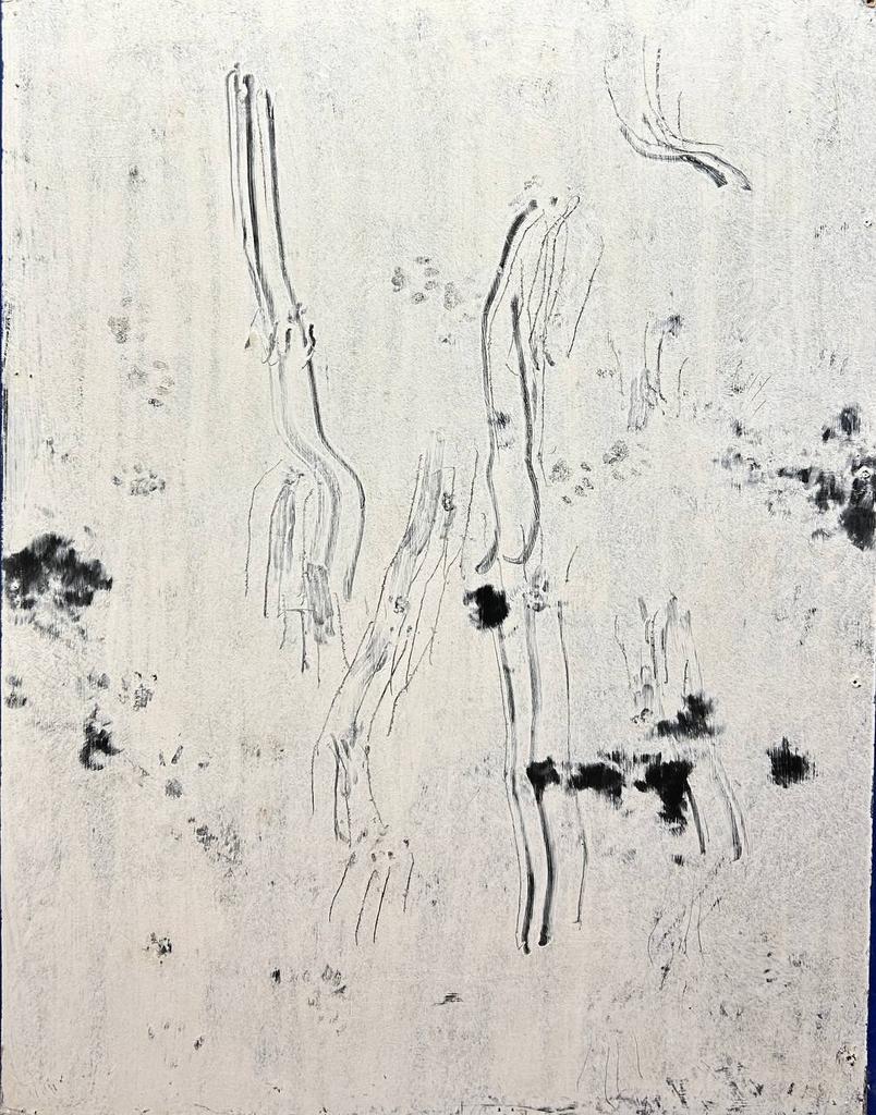 Коты - художники "Портрет котёнка"