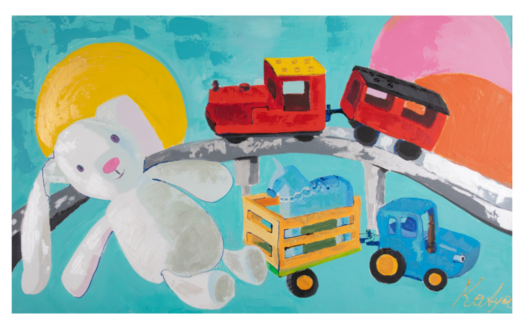 Картина " Любимые игрушки"