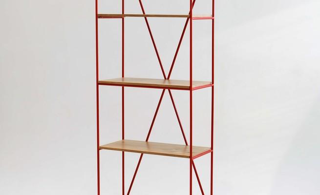 Стеллаж "Rack Sticks Ply 60" (цв. красный)