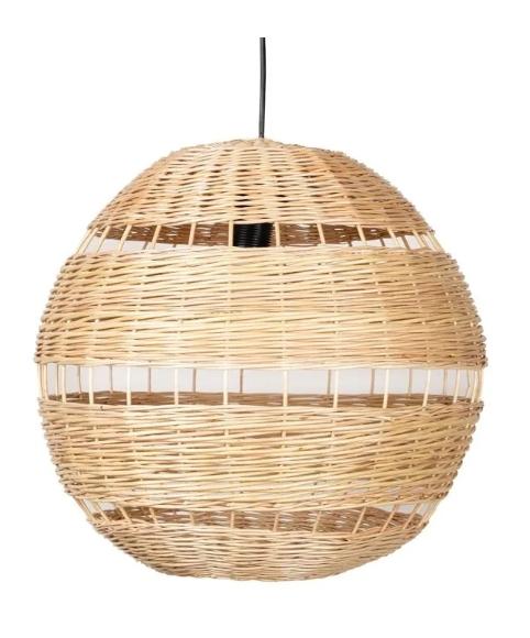 Плетеный абажур "Шар" 60*60 см