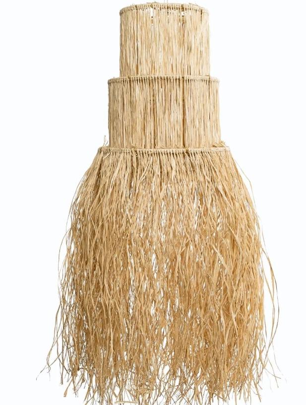 Плетеный абажур 30*90 см