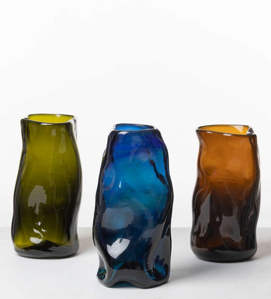 Интерьерная ваза SPUTNIK янтарный