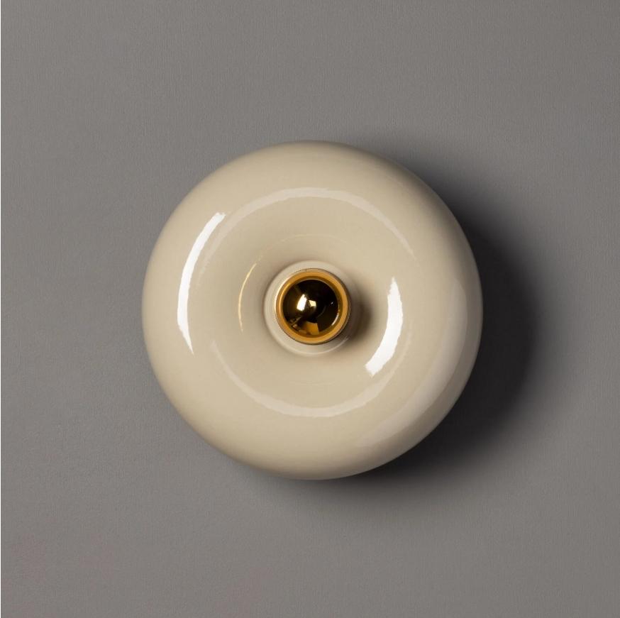 Светильник DONUT бежевый глянцевый