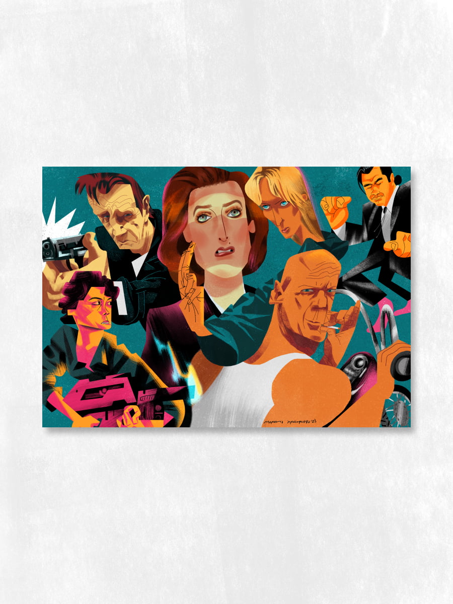 Постер «Киногерои»