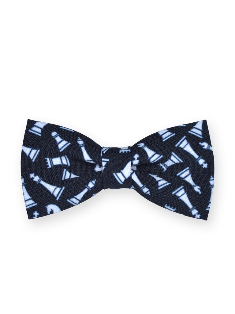 Галстук бабочка с шахматами