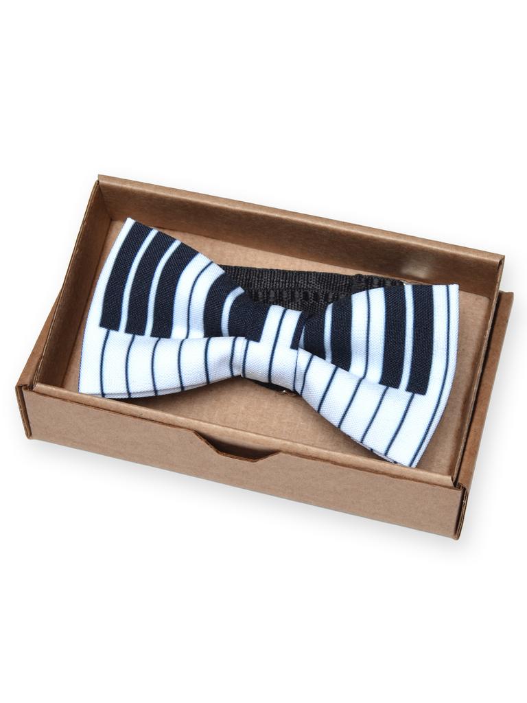 Галстук-бабочка с принтом клавиши