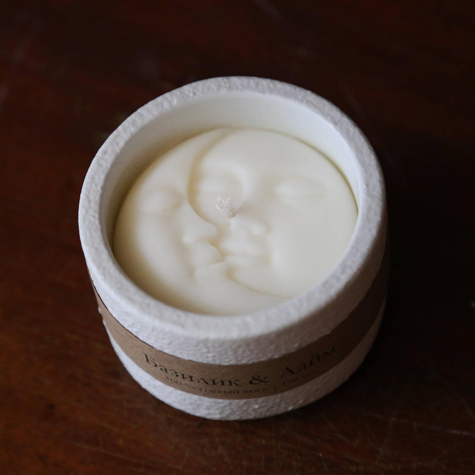 СВЕЧА "БАЗИЛИК И ЛАЙМ "