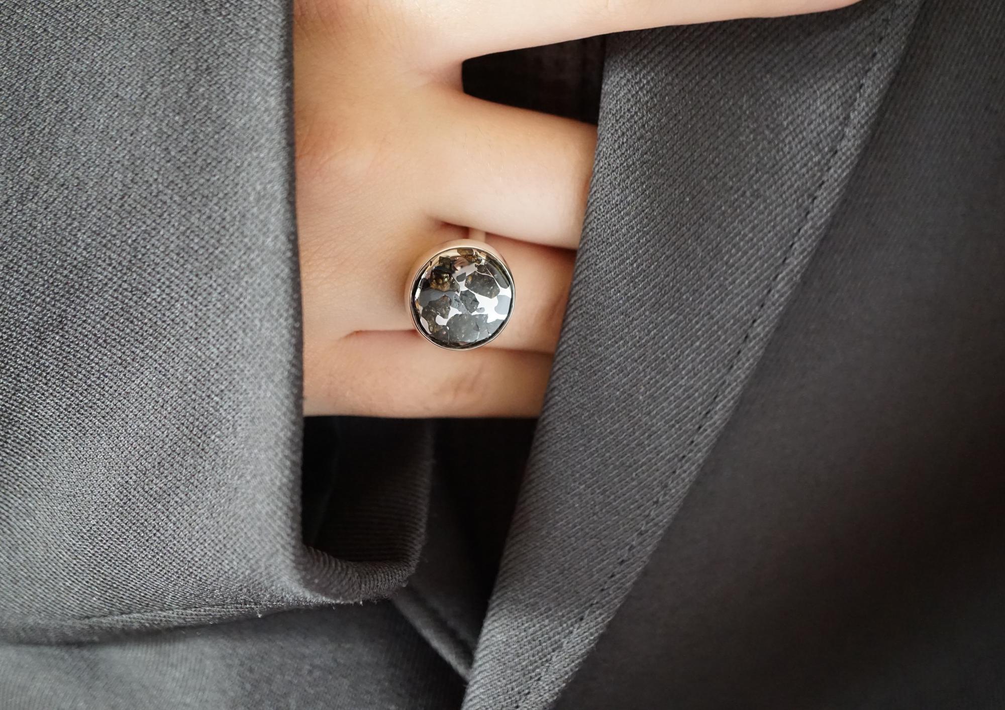 Кольцо метеорит Сеймчан