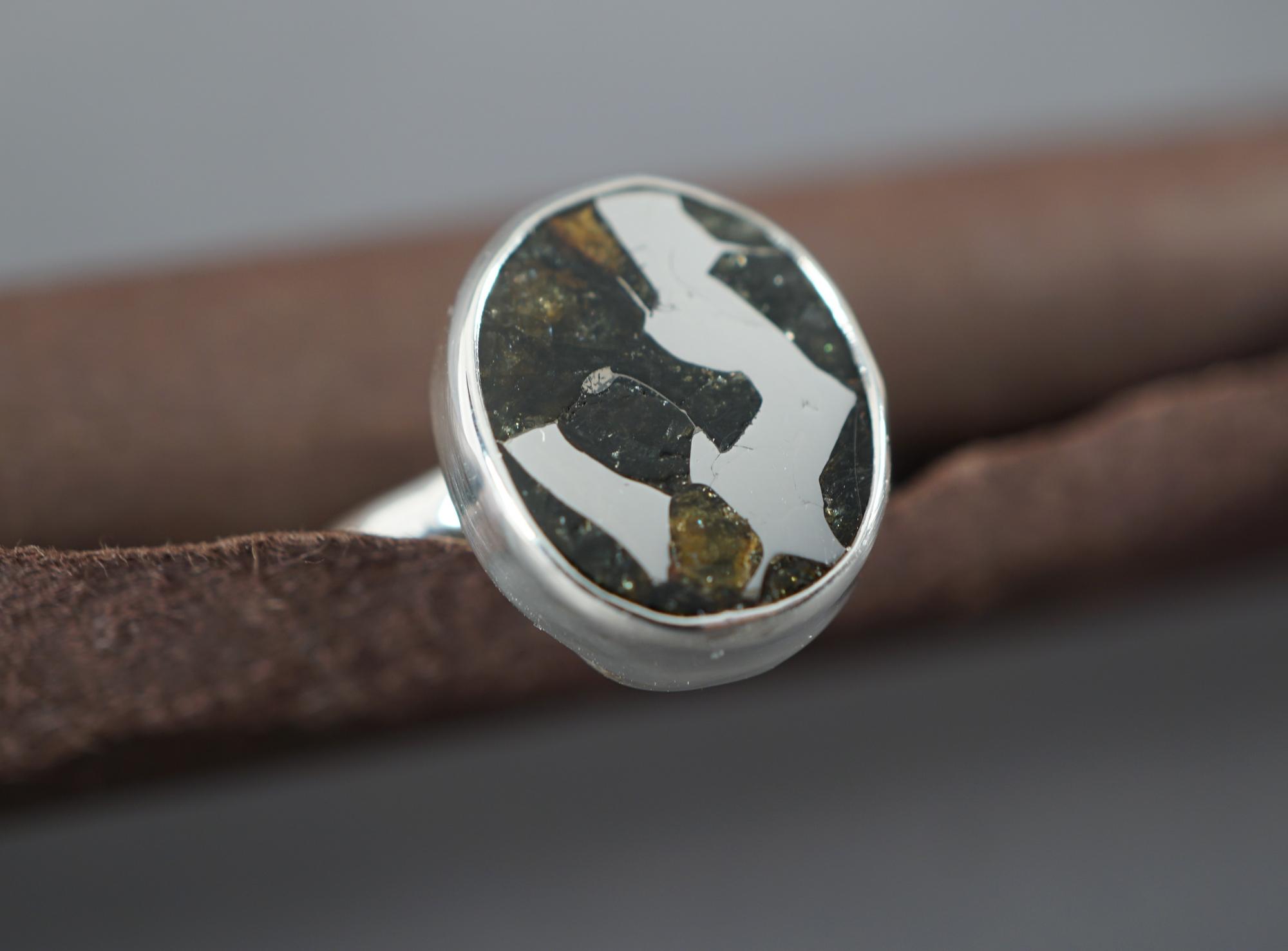 Кольцо метеорит Сеймчан