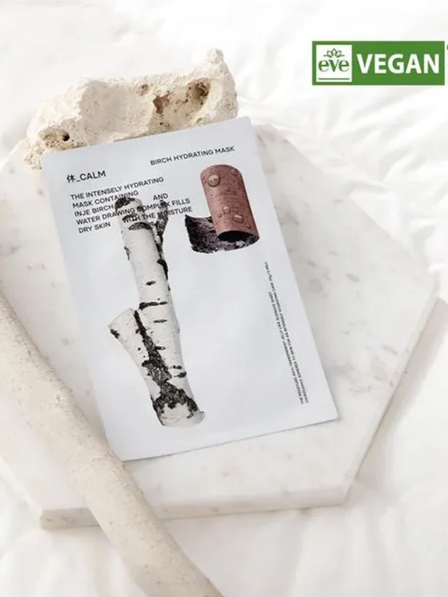 Увлажняющая тканевая маска HUE_CALM Birch Hydrating Mask 1шт