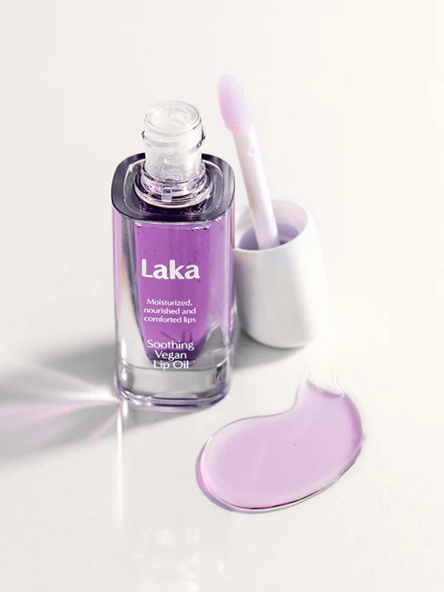 Масло для губ LAKA Soothing Vegan Lip Oil Calming Purple