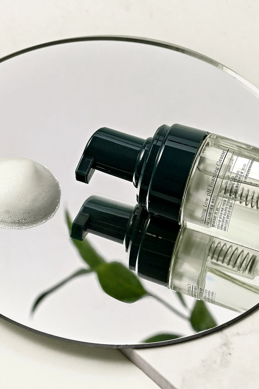 Успокаивающая бабл-пенка для умывания Pyunkang yul Calming Low pH Foaming Cleanser 150ml