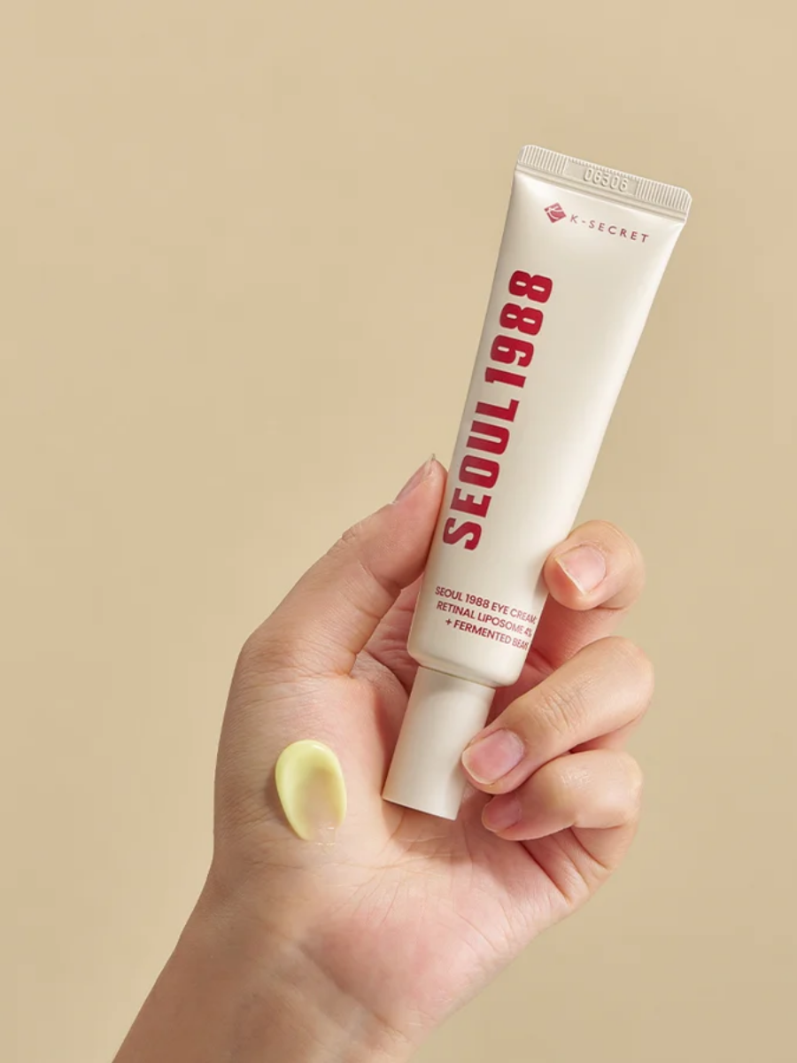 Лифтинг крем для кожи вокруг глаз KSECRET SEOUL 1988 Eye Cream : Retinal Liposome 4% + Fermented Bean 30ml