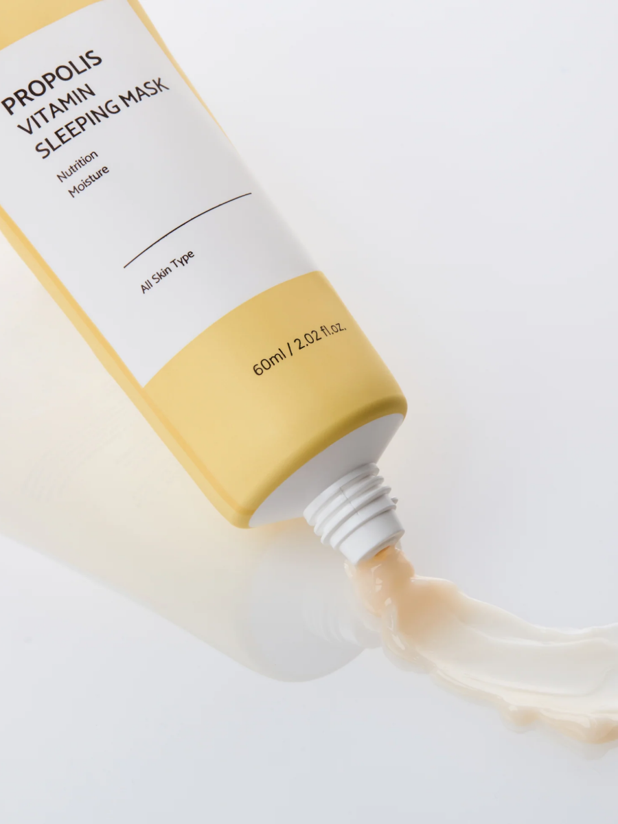 Витаминная ночная маска iUnik Propolis Vitamin Sleeping Mask 60ml