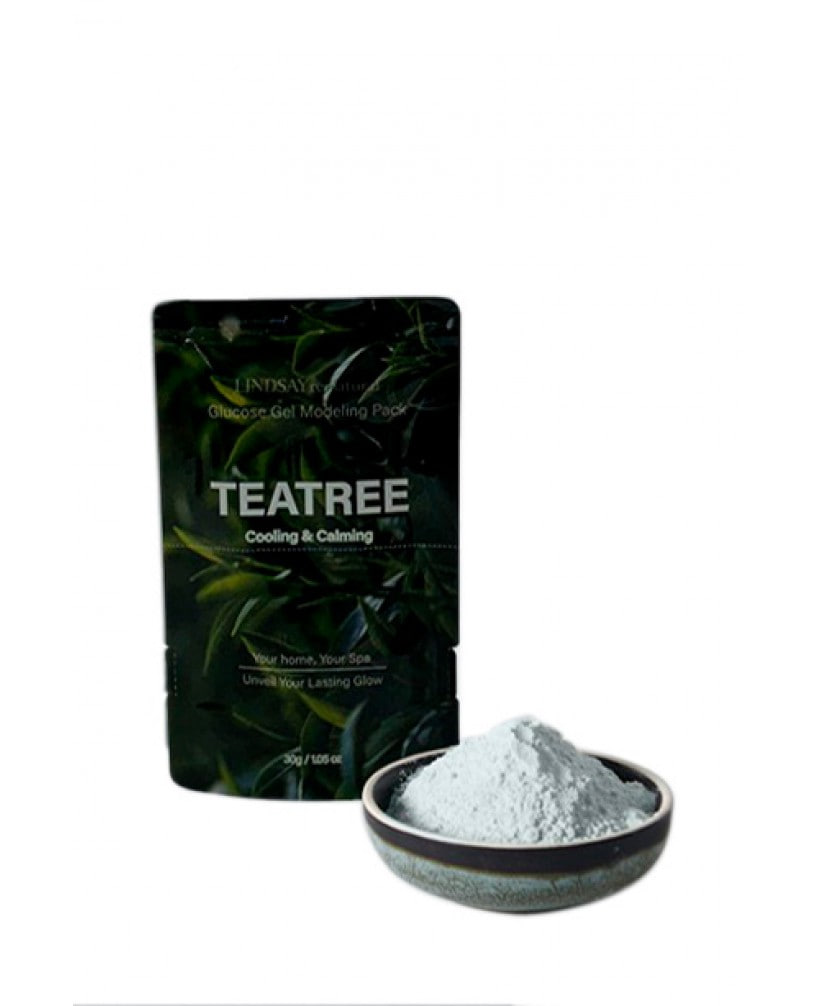 Альгинатная маска с чайным деревом LINDSAY Re:natural Modeling Cup Mask TeaTree 30g