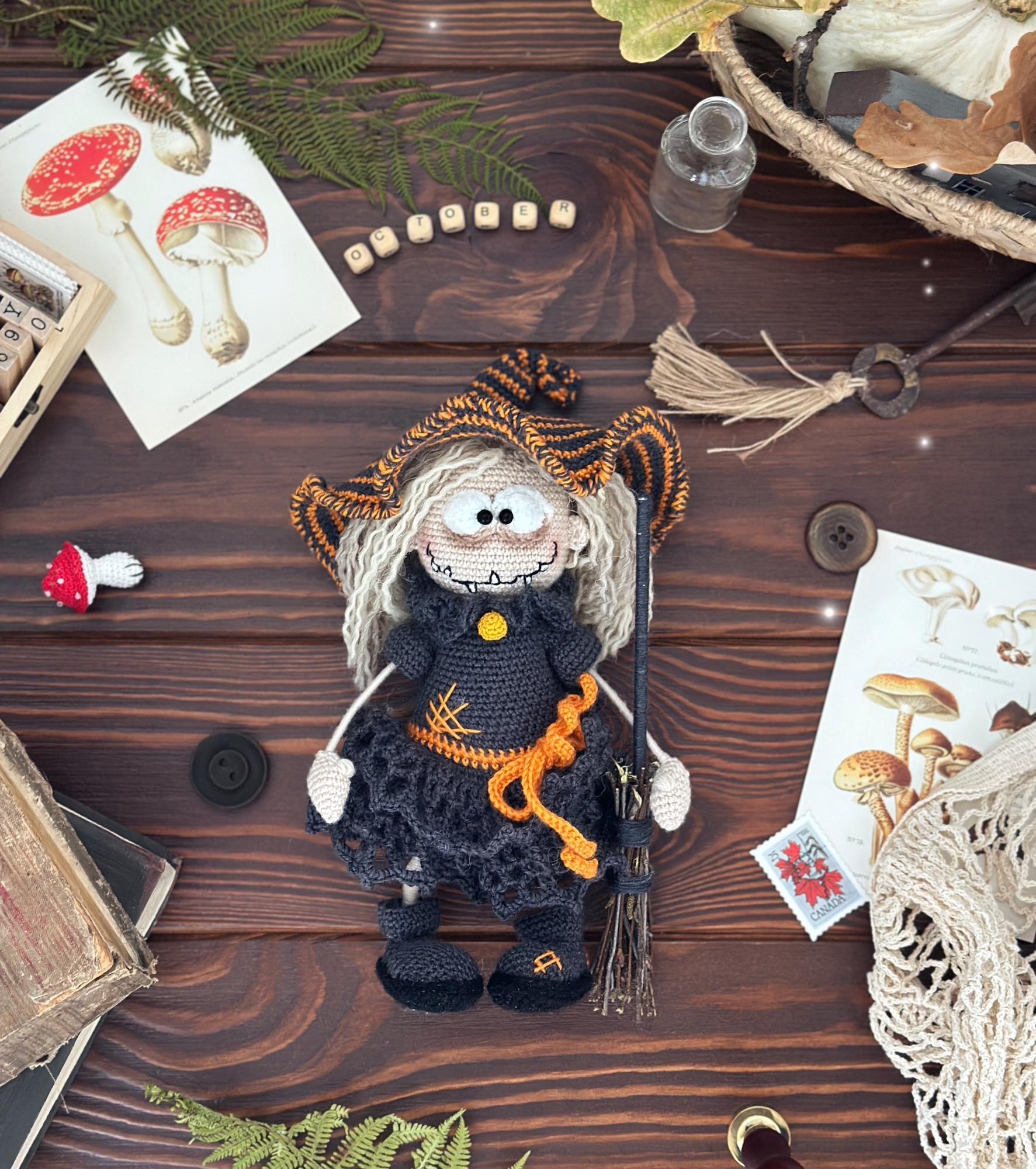 Мастер-класс Маленькая ведьмочка