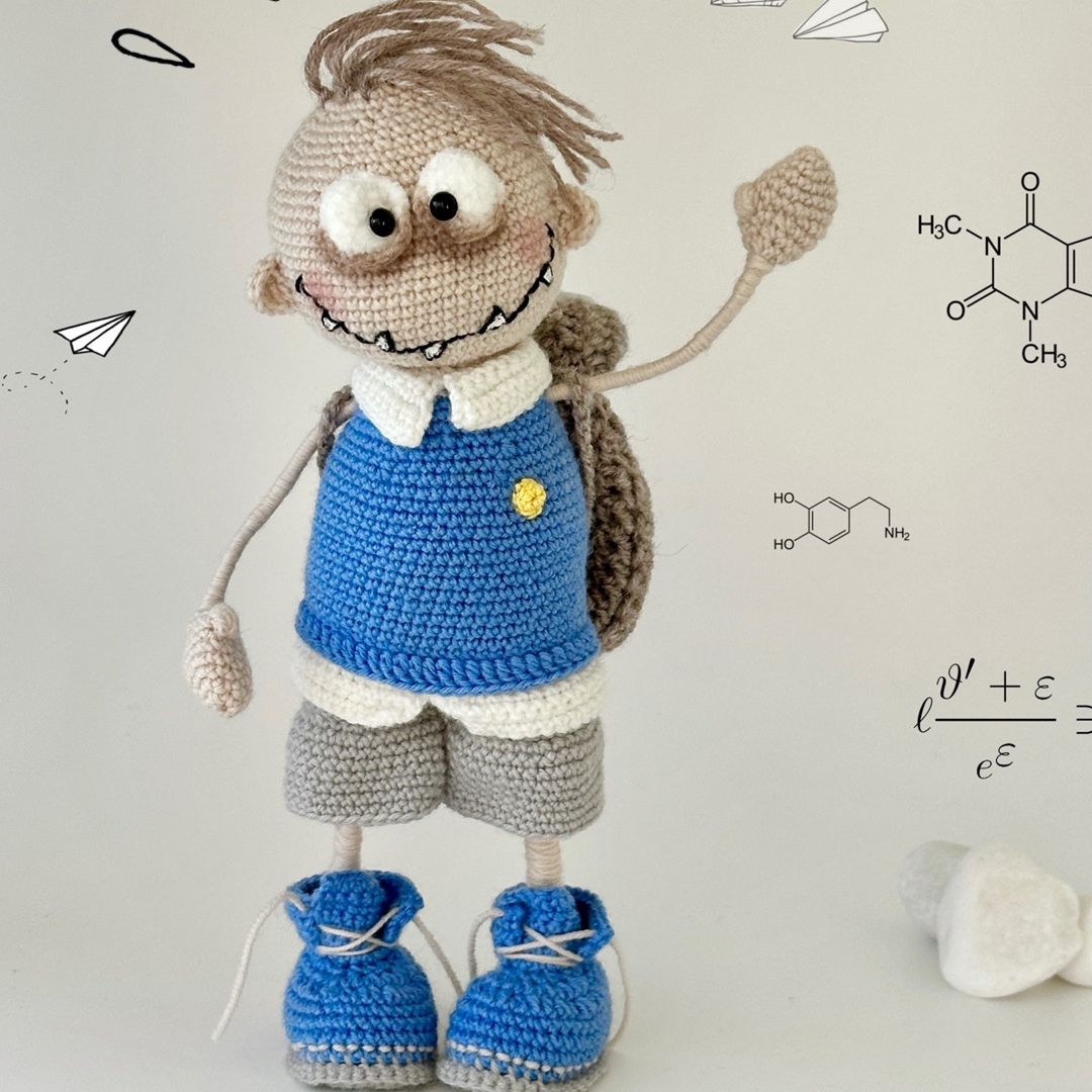 Мастер-класс Школьник-монстрик