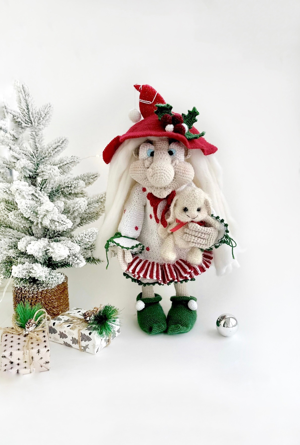 Мастер-класс Рождественская ведьма