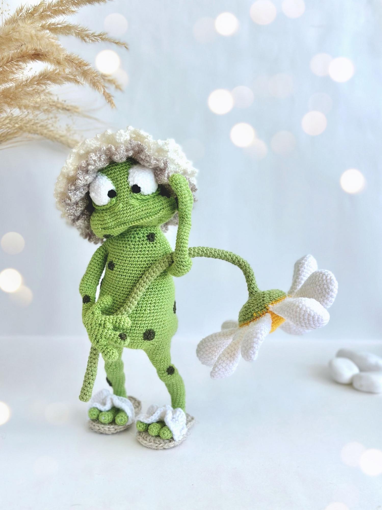 Мастер-класс Веселая лягушка