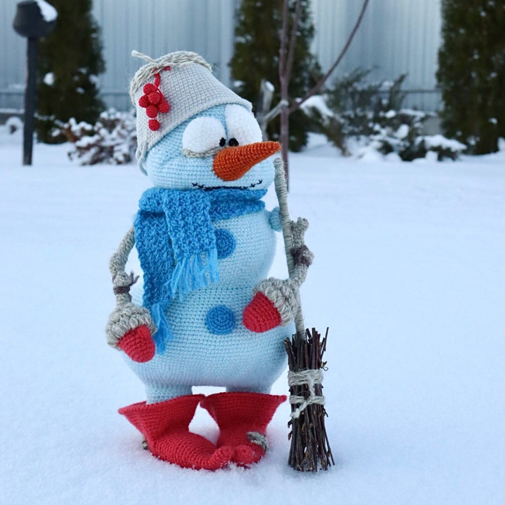 Мастер-класс Снеговик