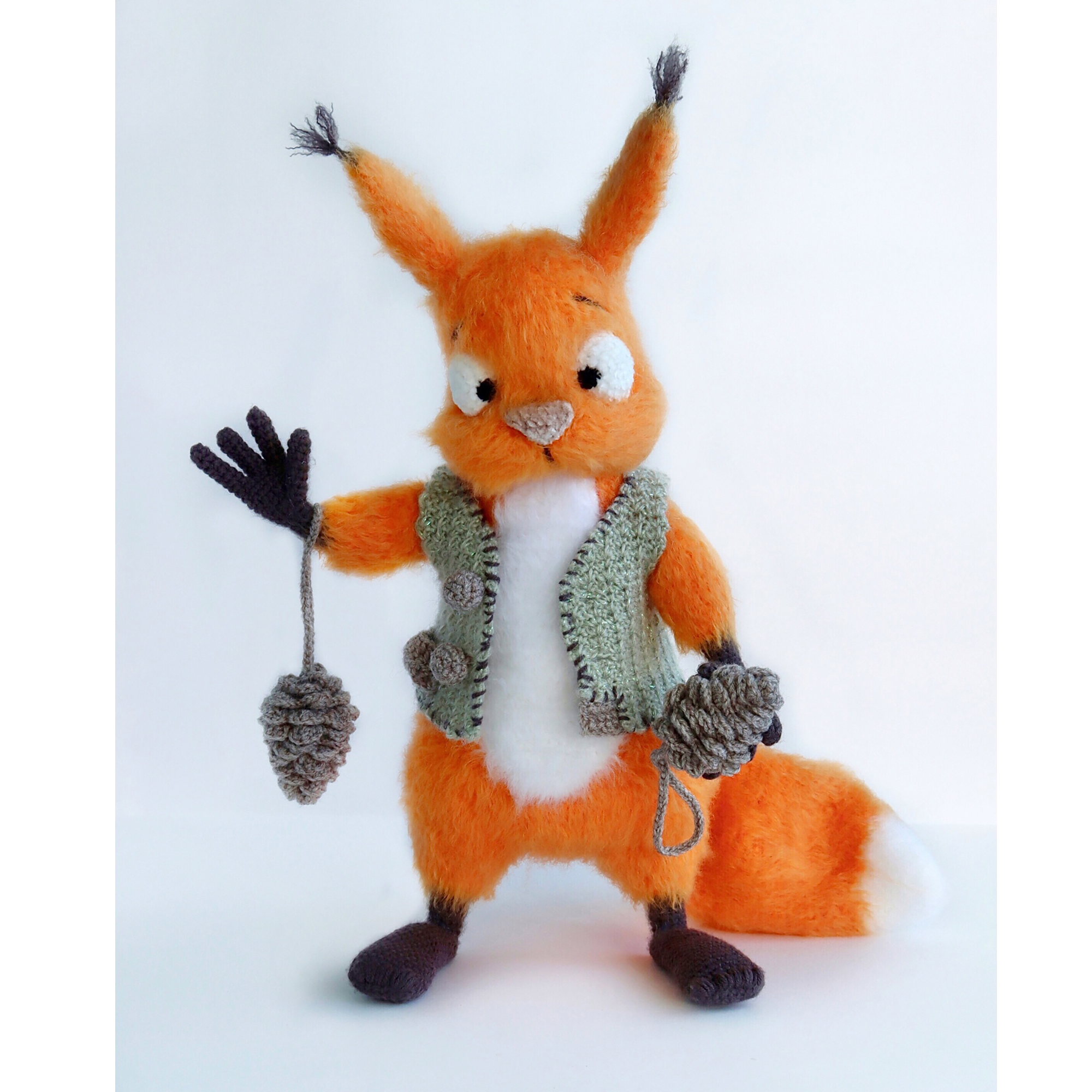 Мастер-класс Бельчонок Лакки