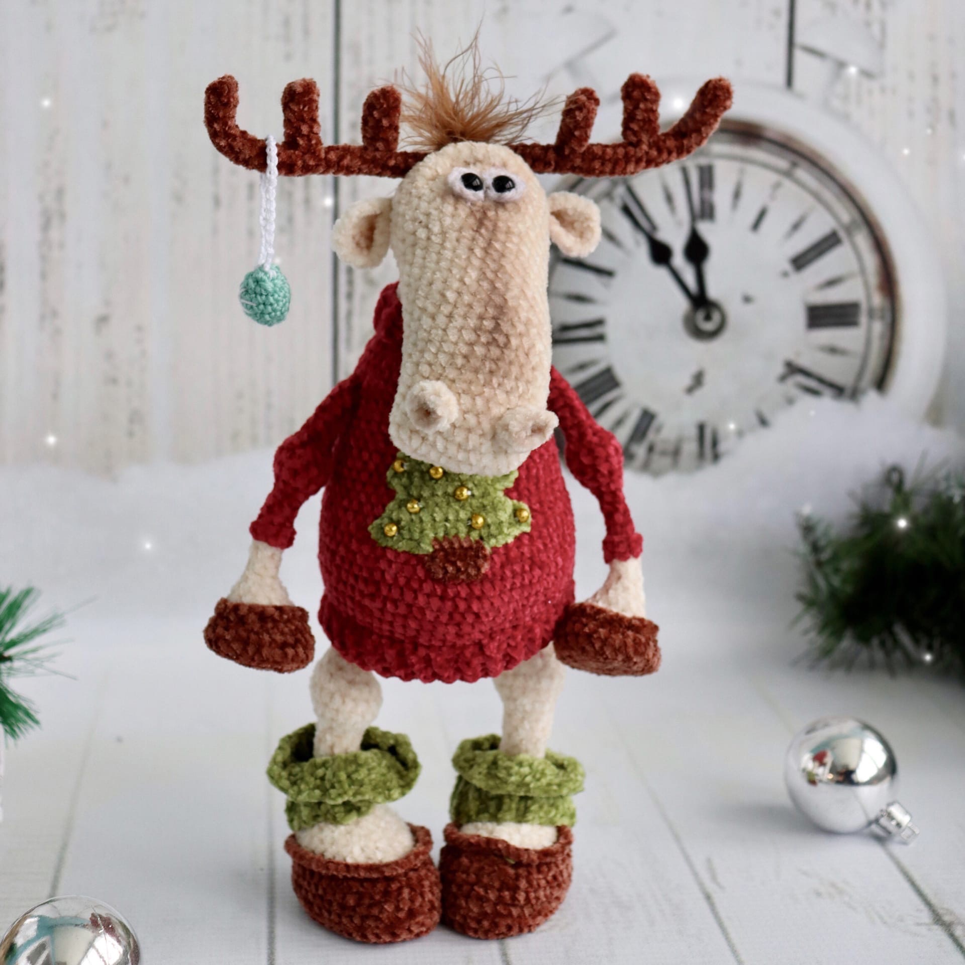 Мастер-класс Лось Рудольф