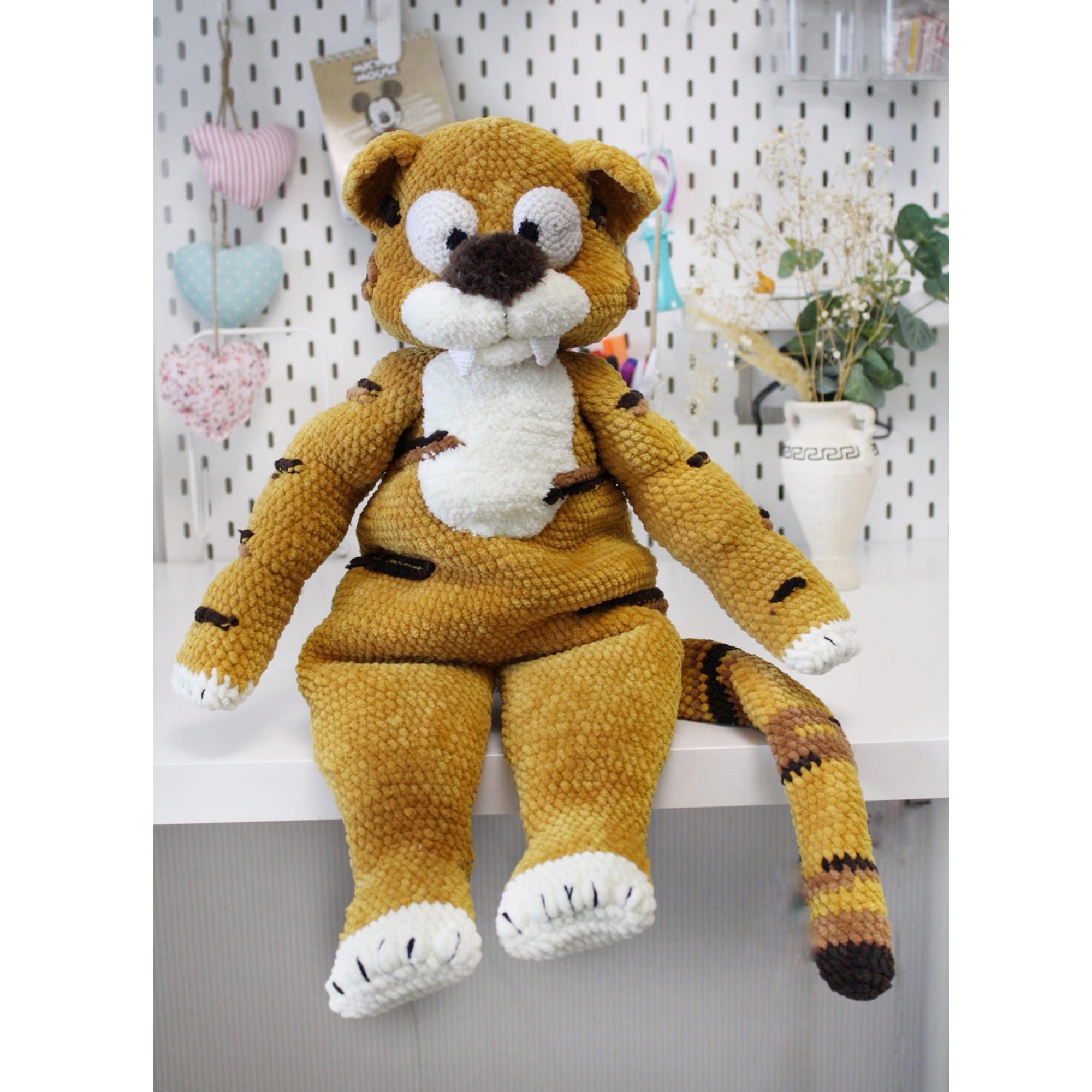 Мастер-класс Саблезубый тигр