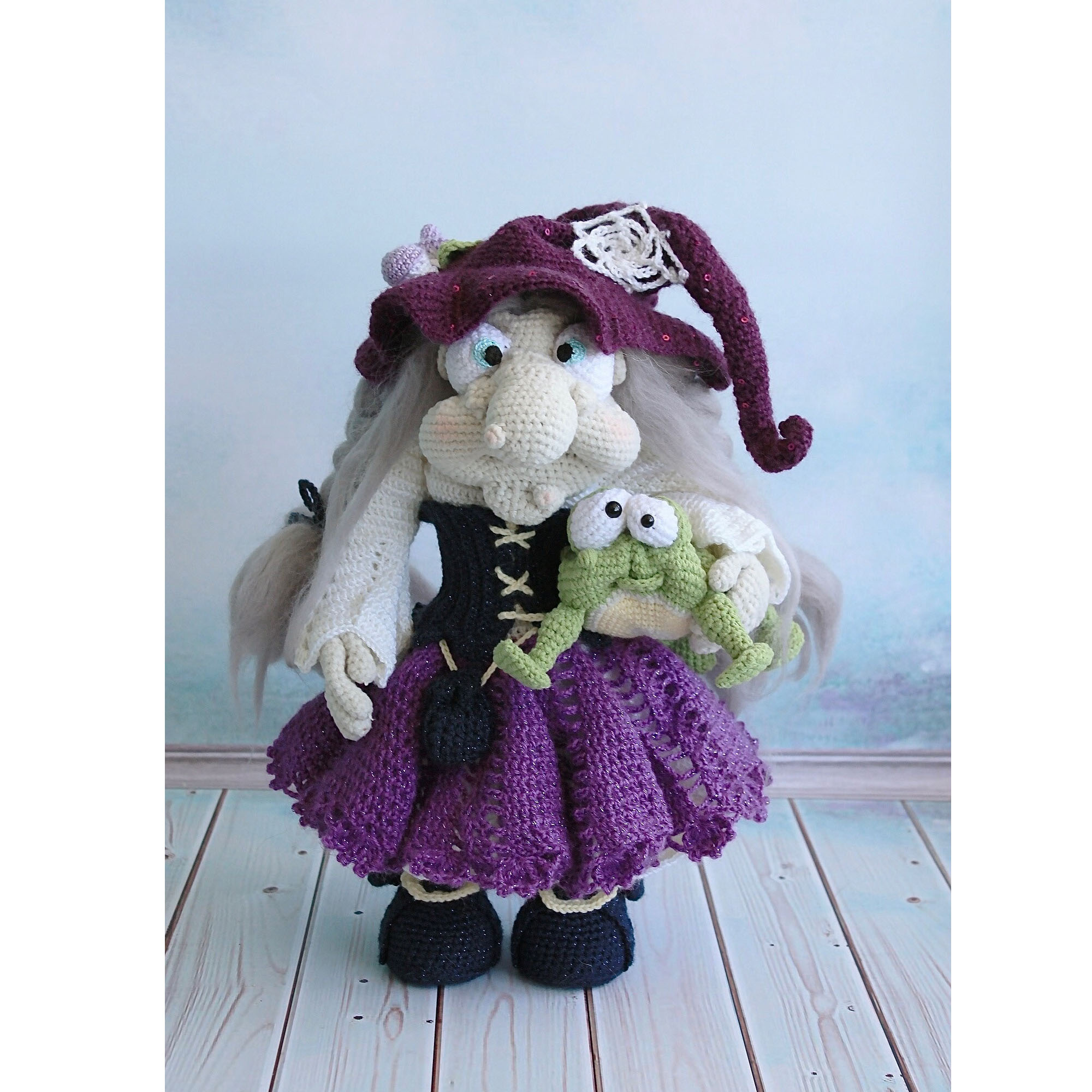 Мастер-класс Ведьма и ее друг Жабьен