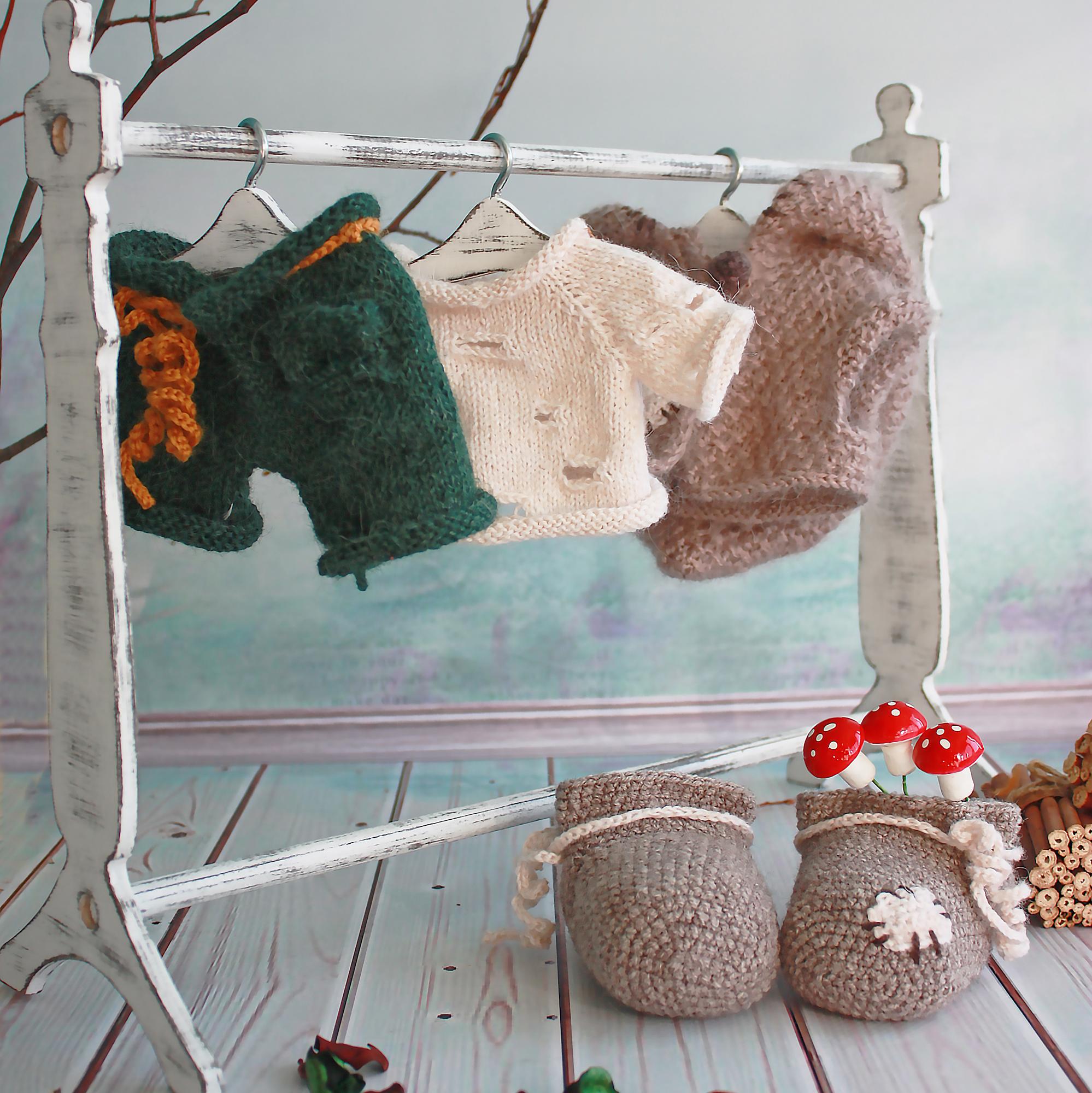 Мастер-класс Комплект одежды в деревенском стиле