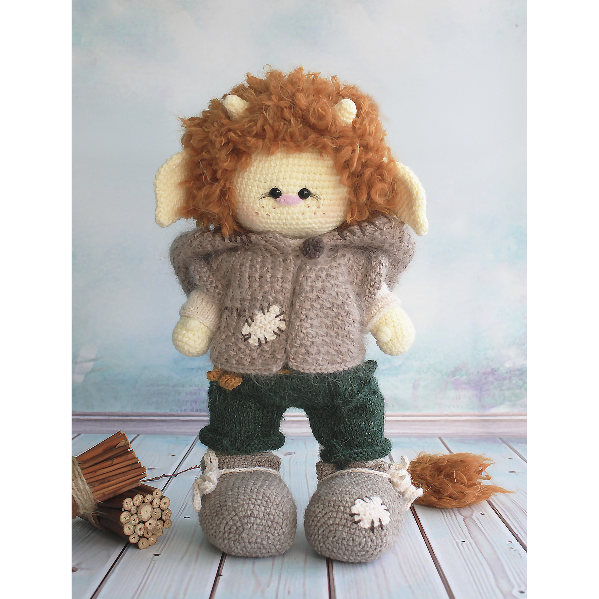 Мастер-класс Комплект одежды в деревенском стиле