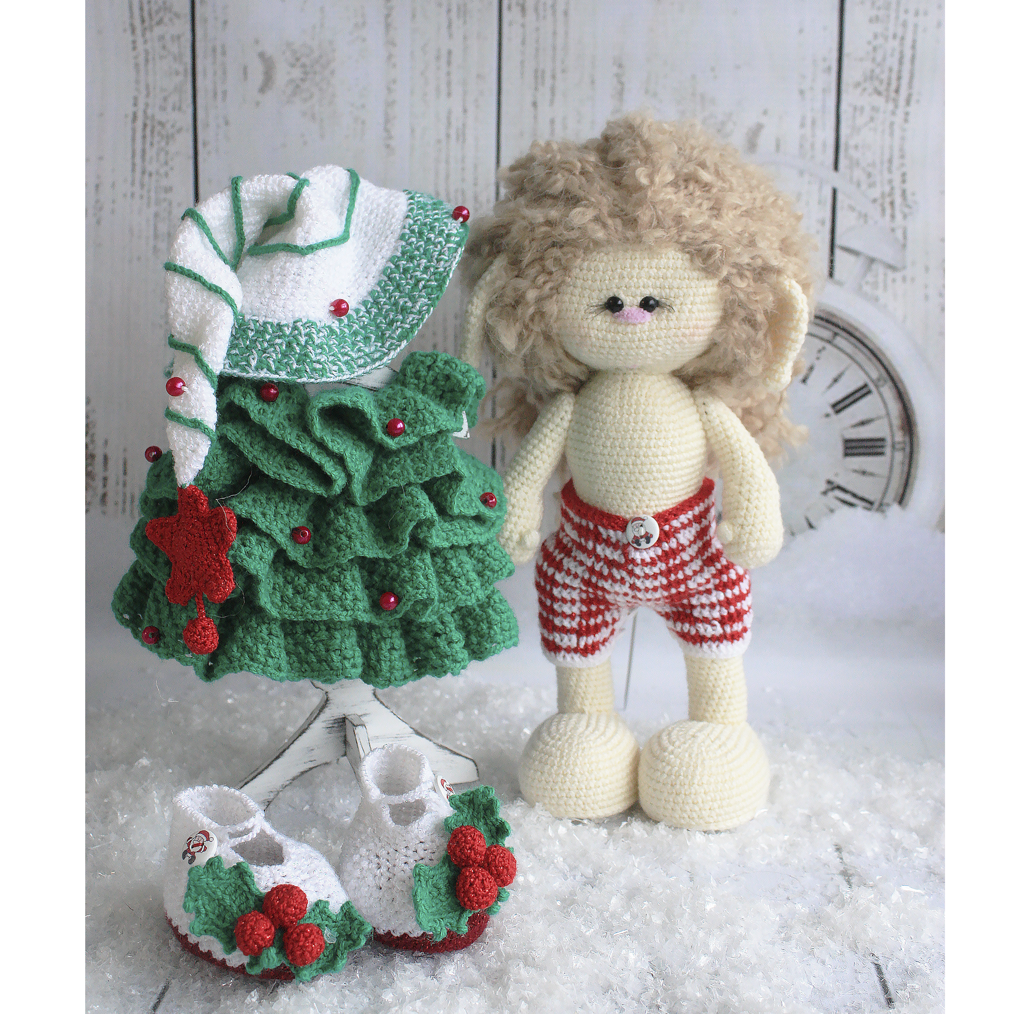 Мастер-класс Комплект одежды Ёлочка