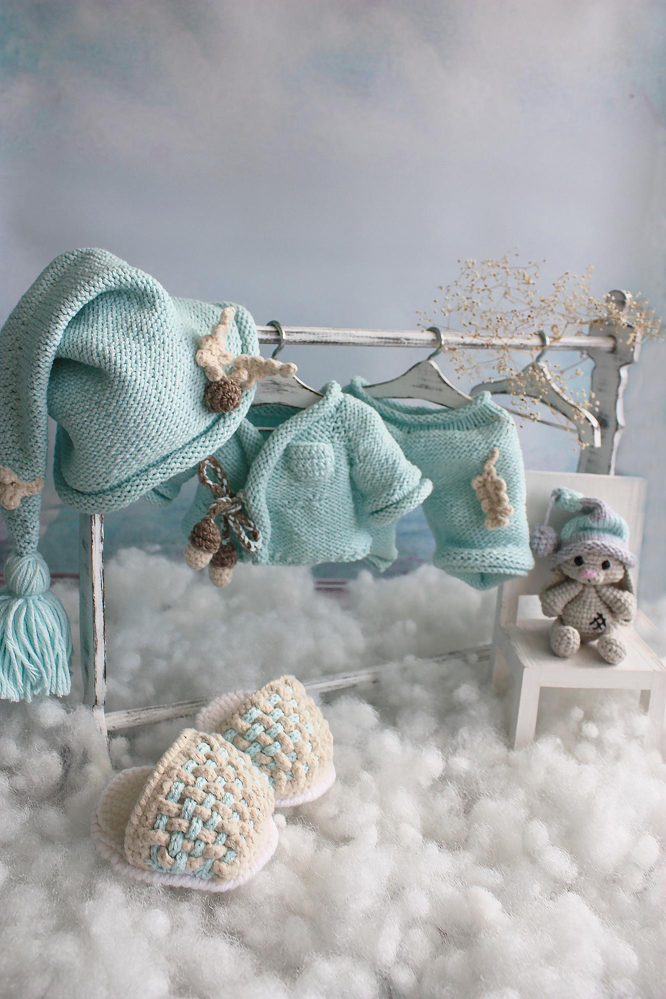 Мастер-класс Комплект одежды "Мятный сон"