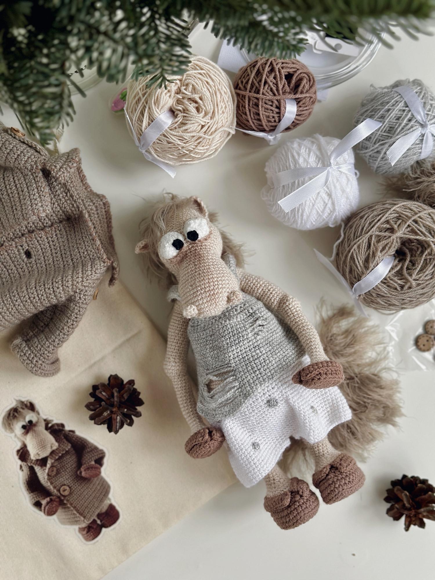 Набор пряжи Конь Тыгдым