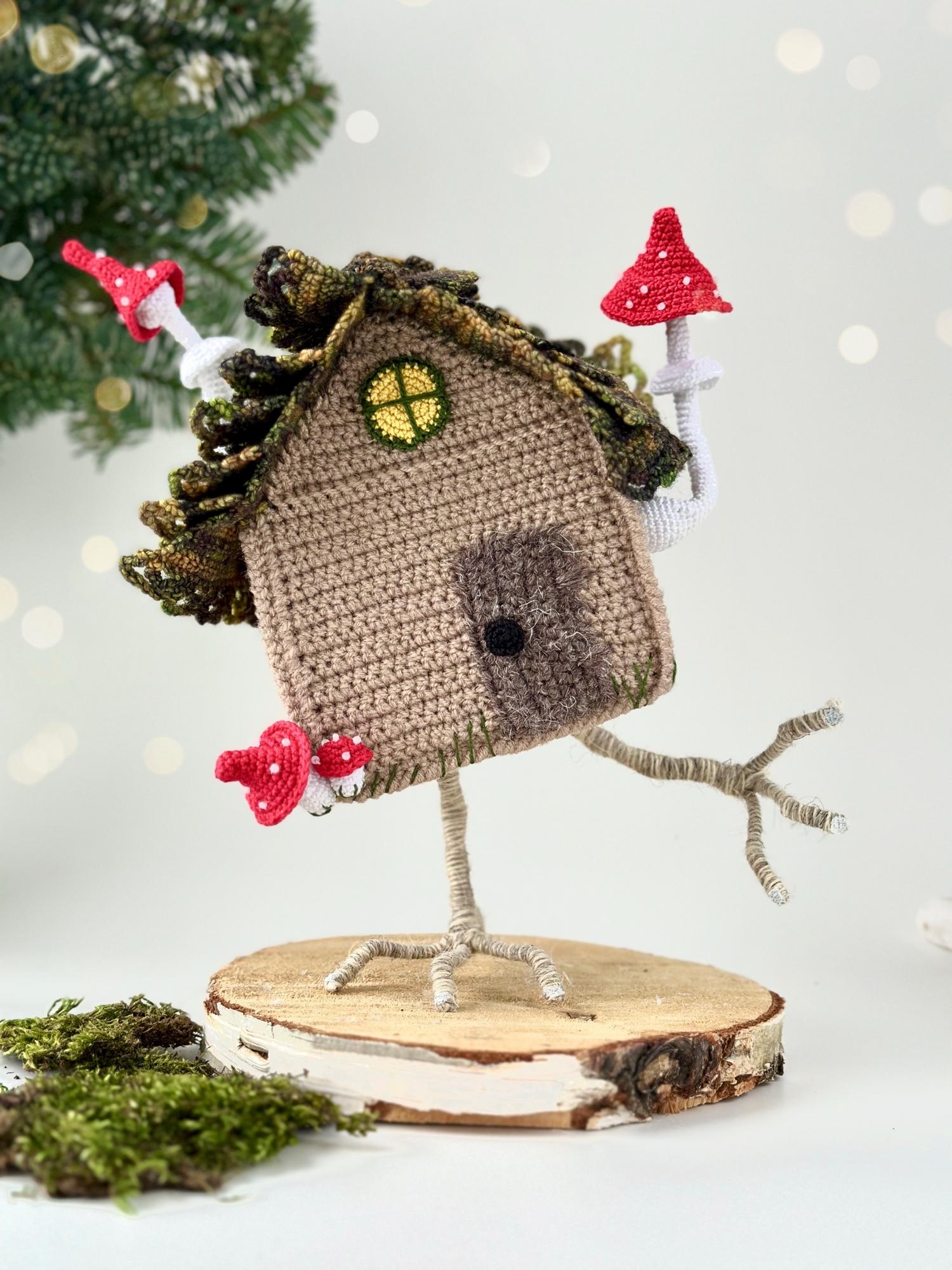 Мастер-класс Избушка на курьих ножках