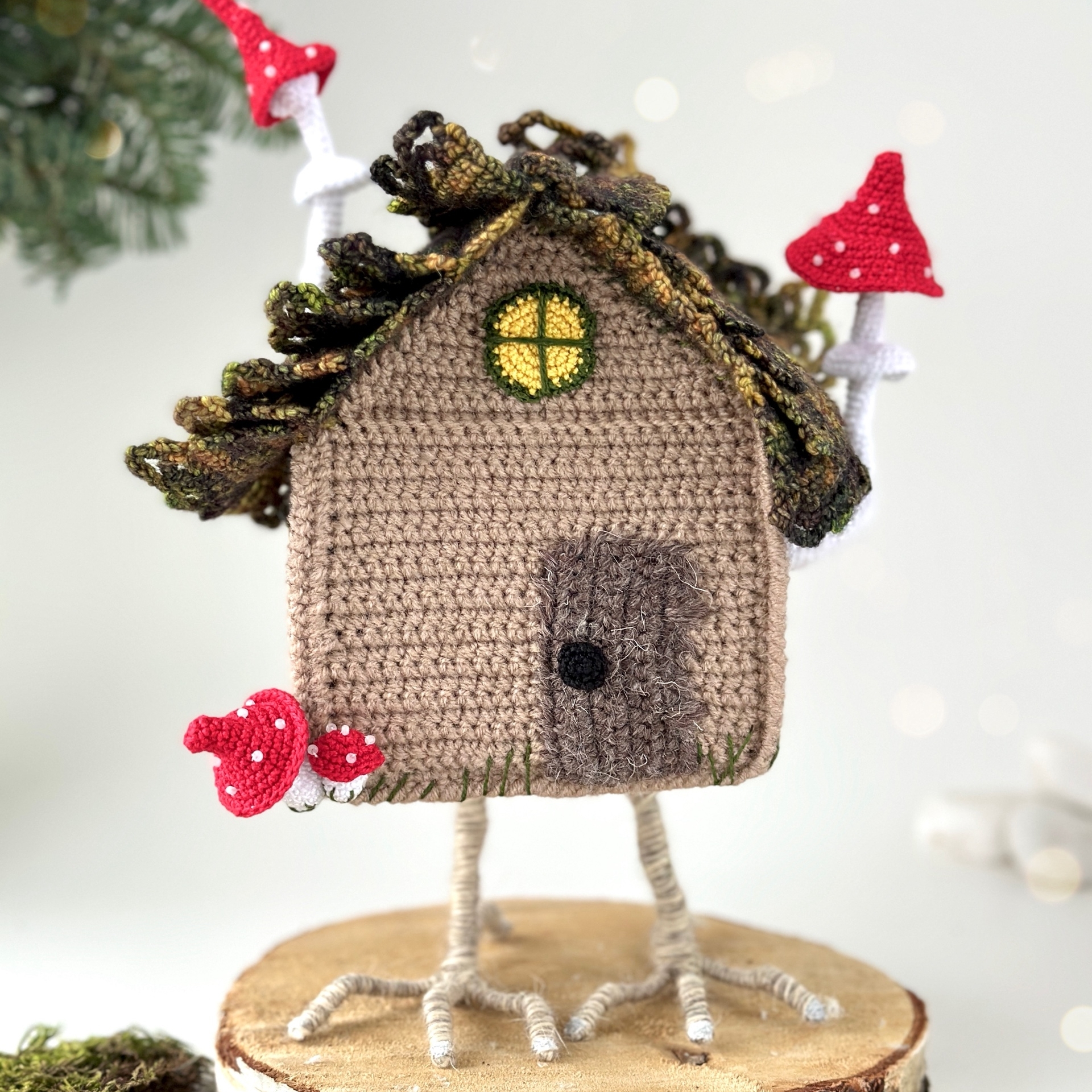 Мастер-класс Избушка на курьих ножках