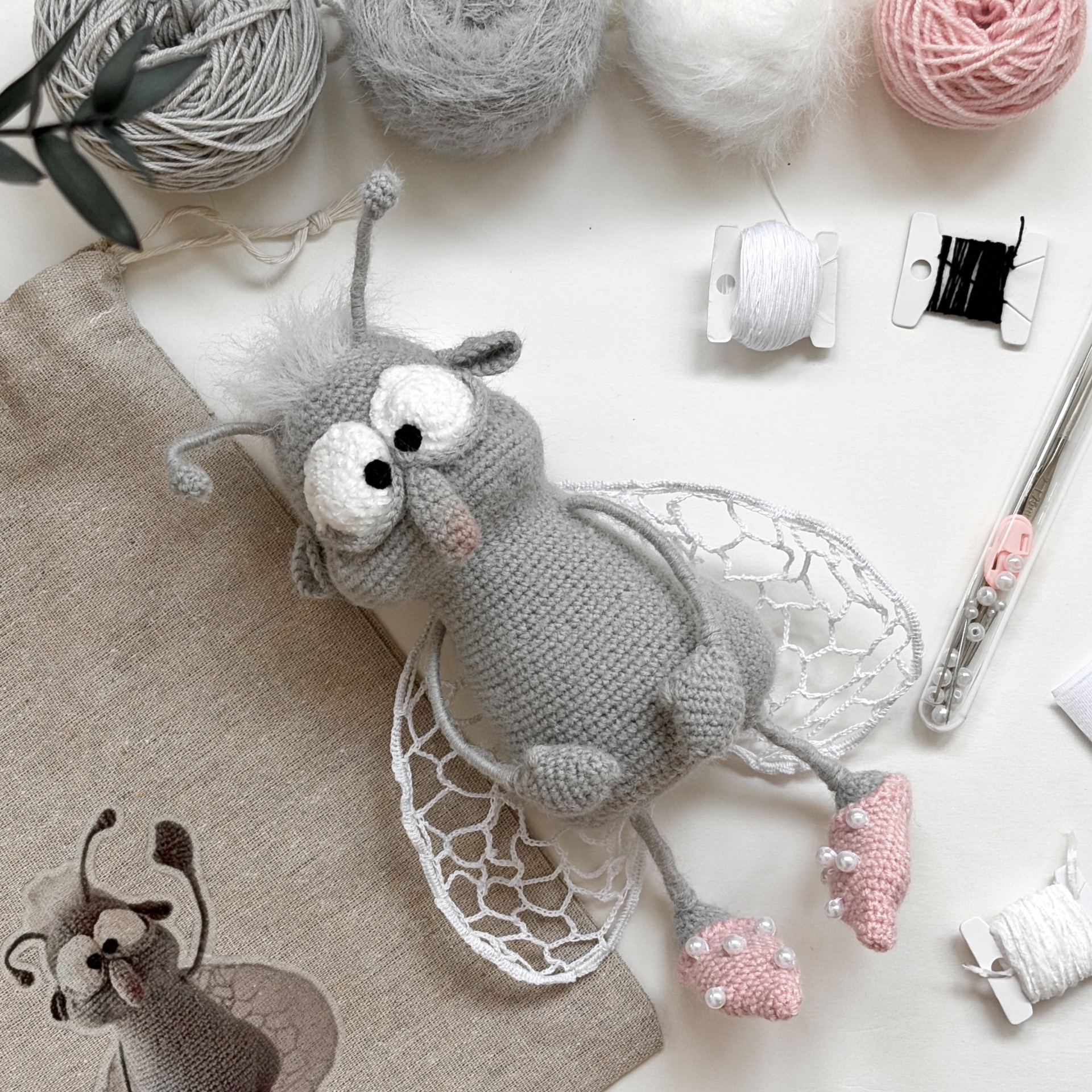 Набор пряжи Бляха-муха