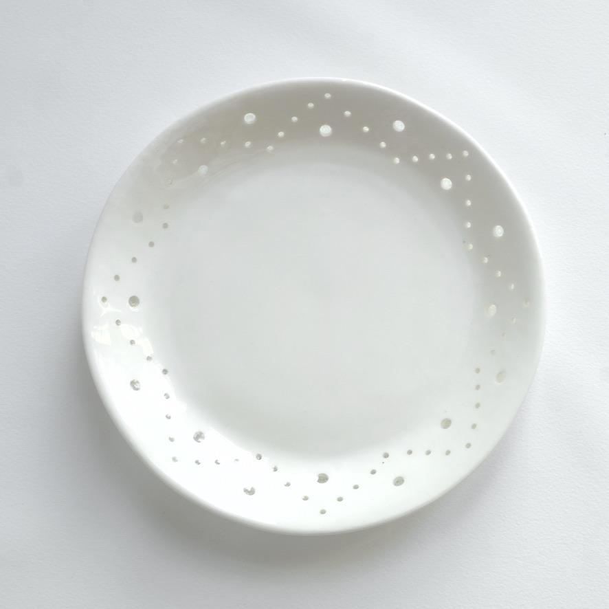 Блюдце для кружек с прорезным узором Канва