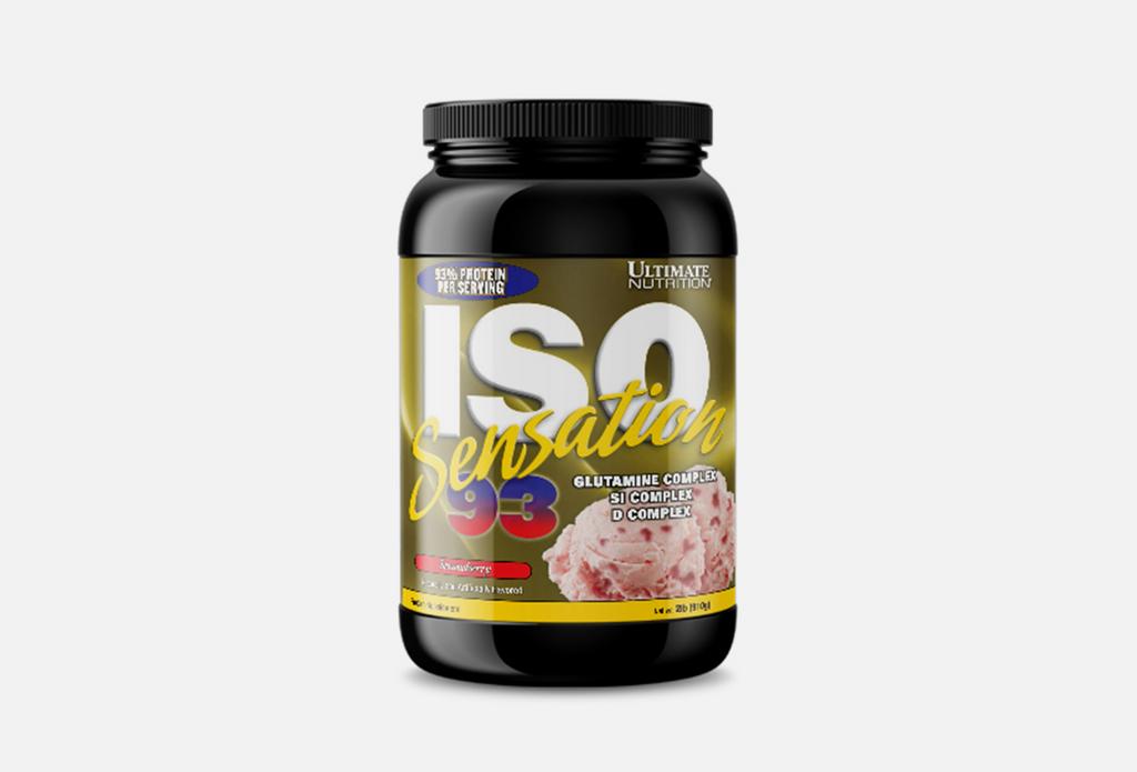 Изолят сывороточного протеина Ultimate Nutrition ISO Sensation, 910 г,