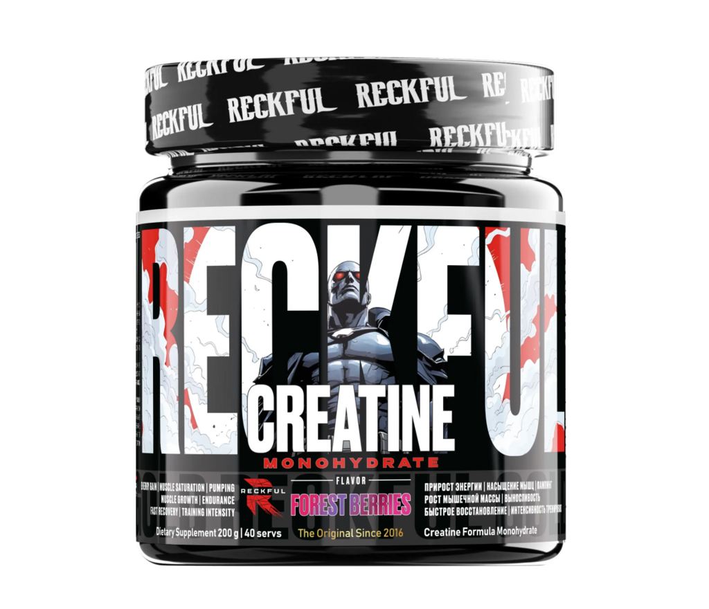 Креатин Reckful ® Creatine Monohydrate 300g