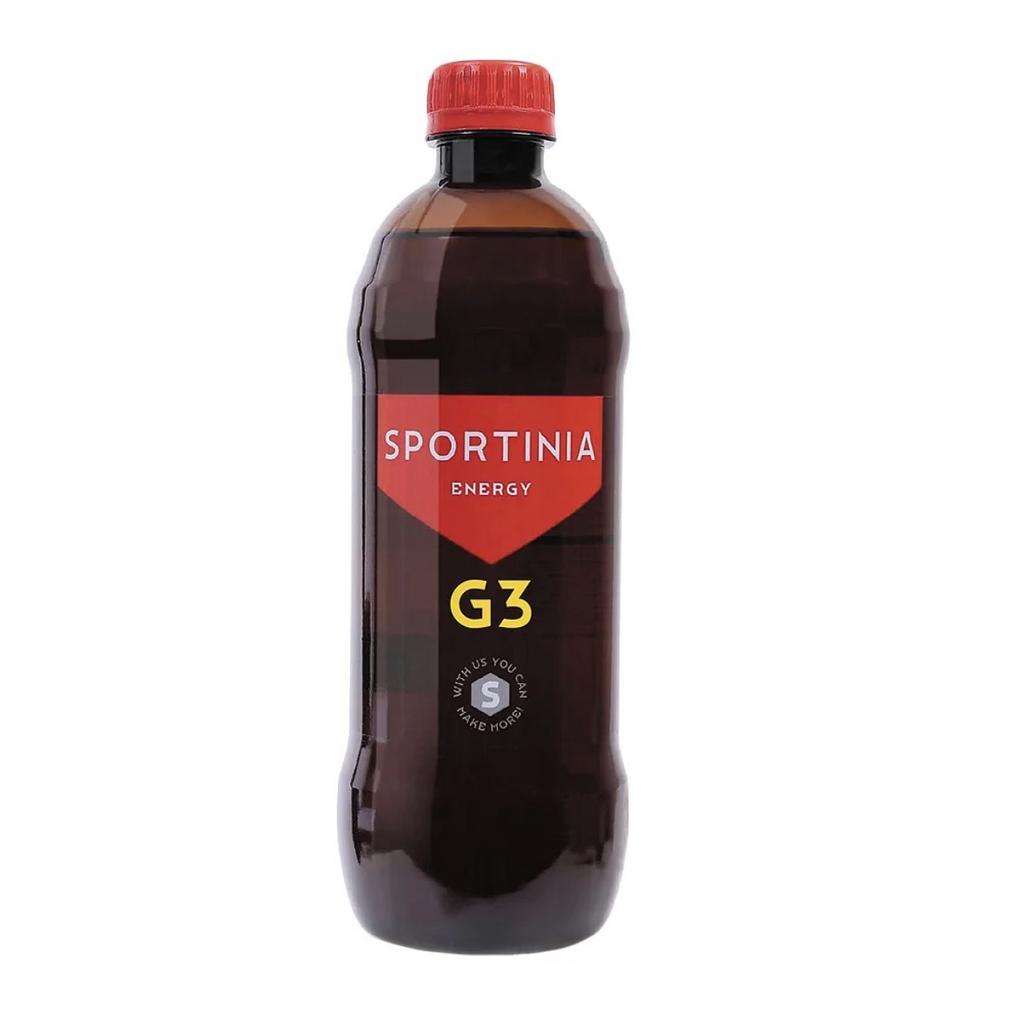 Напиток тонизирующий Sportinia G3 Energy (Low Sugar) 500 мл