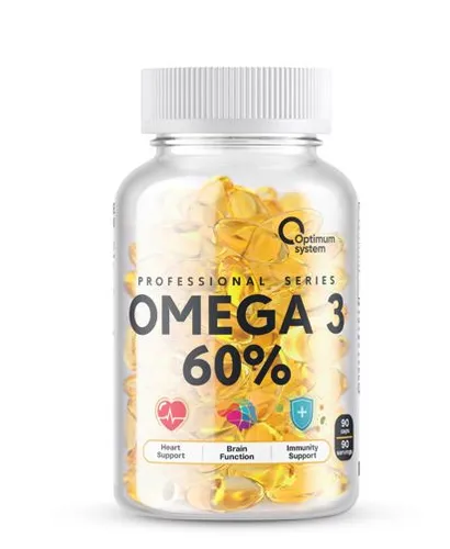 Optimum System Omega-3 60% 90капсул
