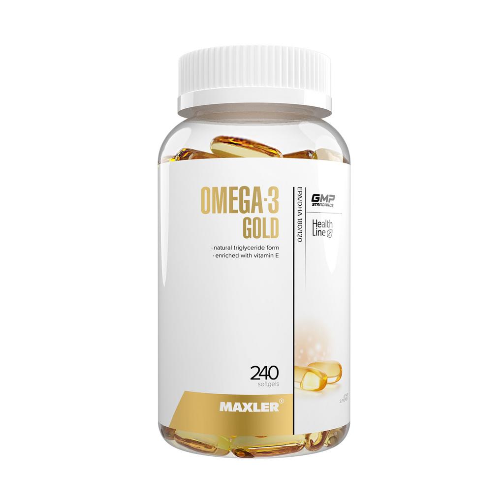 Maxler Omega-3 Gold 240 капсул