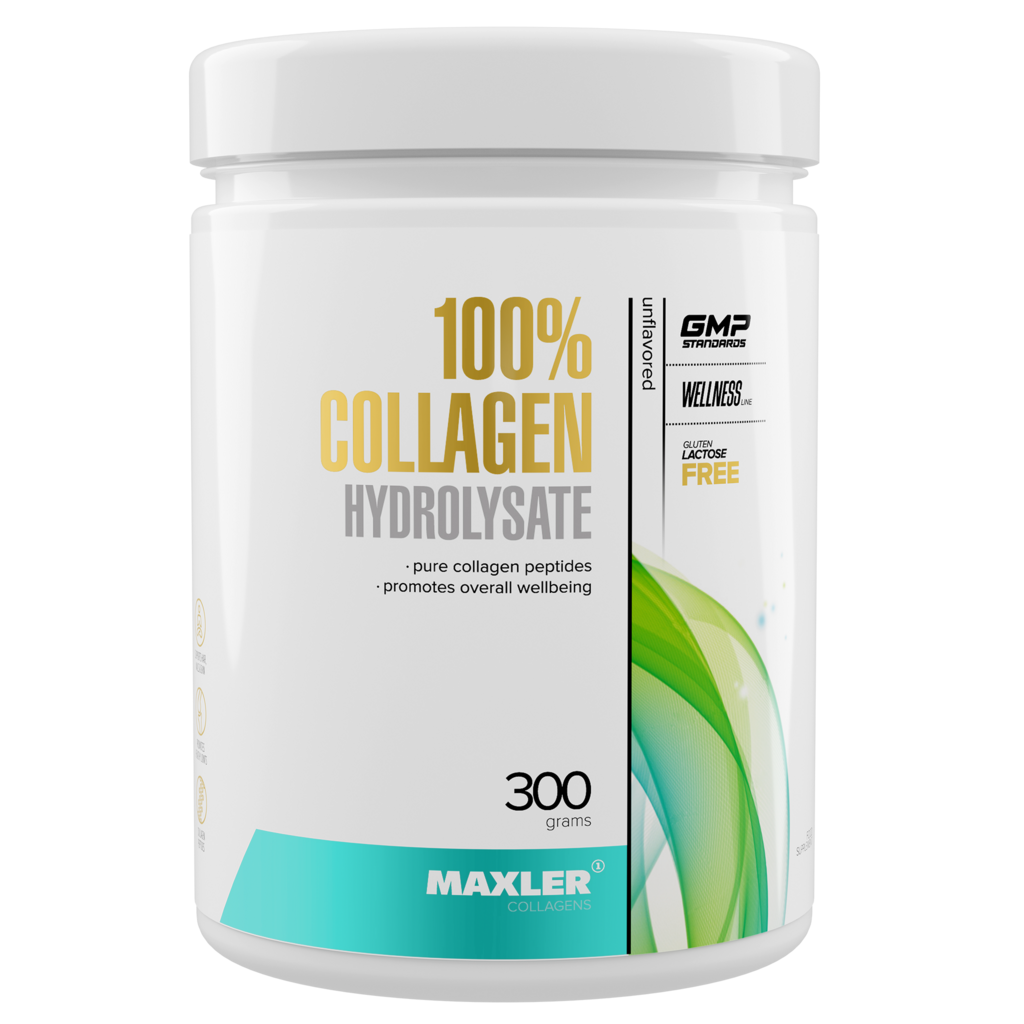 Гидролизованный коллаген Maxler 100% Collagen Hydrolysate 300гр