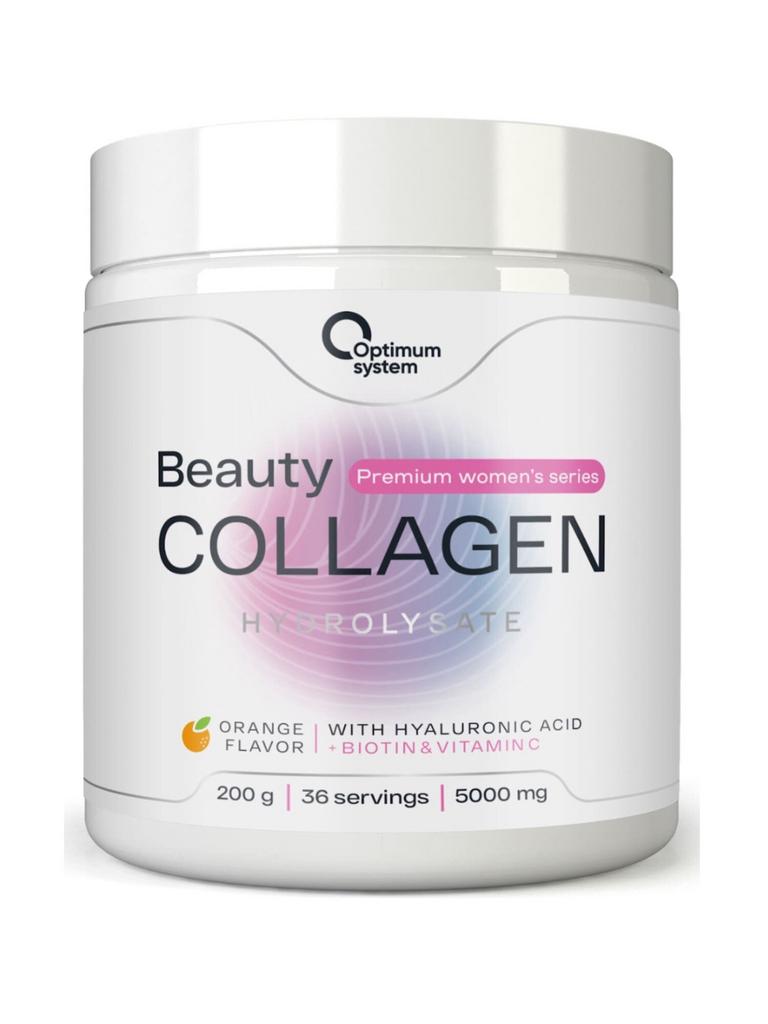 Коллаген Optimum System Beauty Collagen Hydrolyzed 200гр