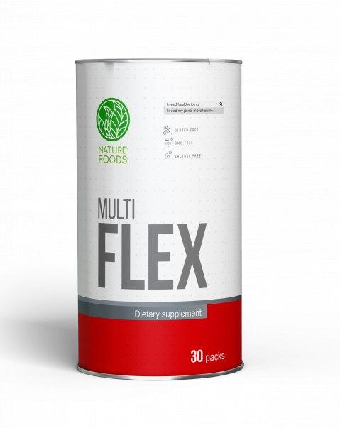 Комплекс восстановление структуры суставов Мульти Флекс, Multi Flex, Nature Foods, 30 packs