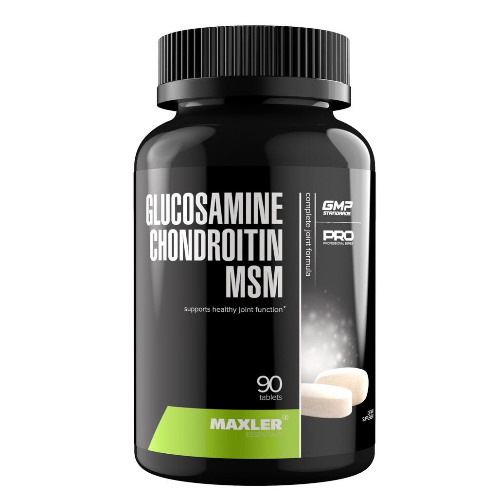 Глюкозамин Maxler Glucosamine Chondroitin MSM 90таб