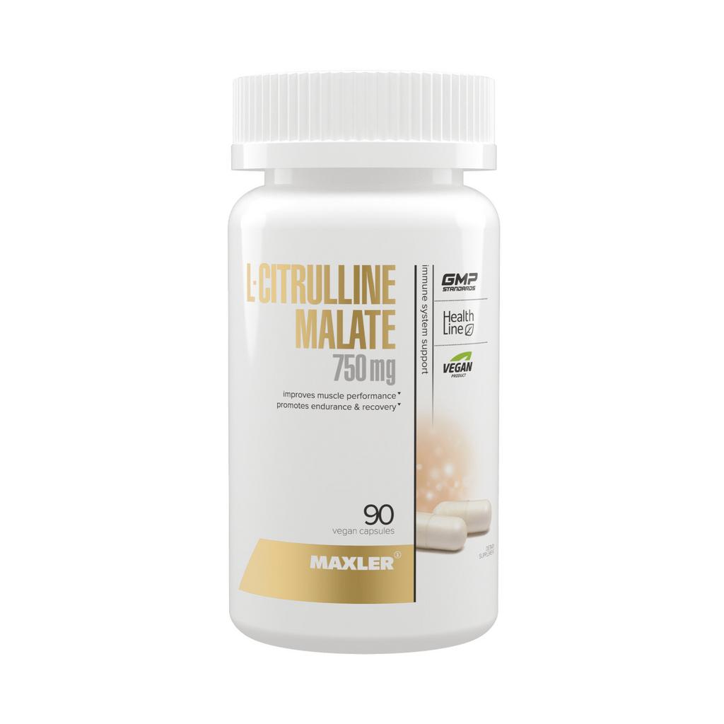 Maxler L-Citrulline Malate 750 mg 90 капсул